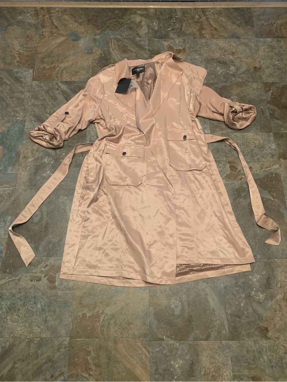 Adrienne Landau tan jacket, size XL. NWT